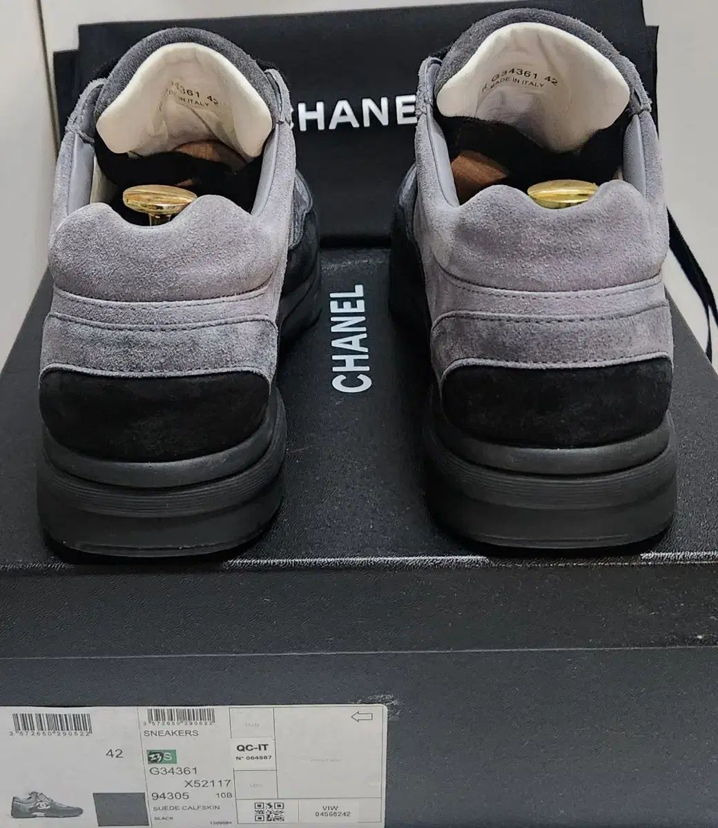 CHANEL グレー スエード スニーカー 楽天市場】【シャネル】Chanel ニット×スエード ローカット スニーカー