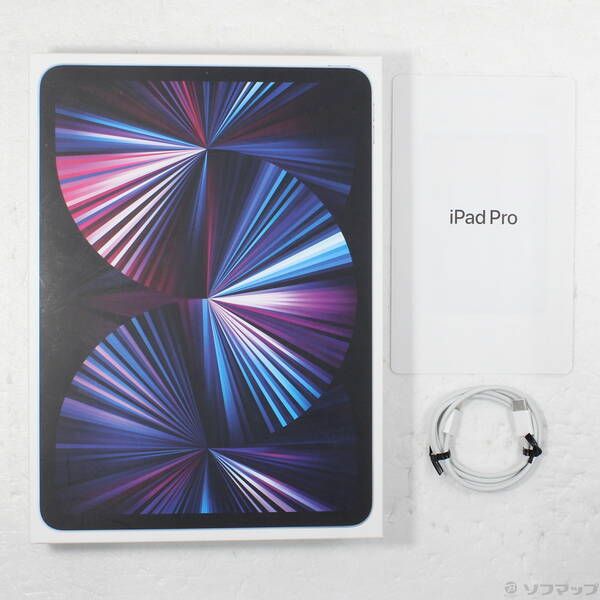 中古品〕 iPad Pro 11インチ 第3世代 256GB シルバー MHQV3J／A Wi-Fi