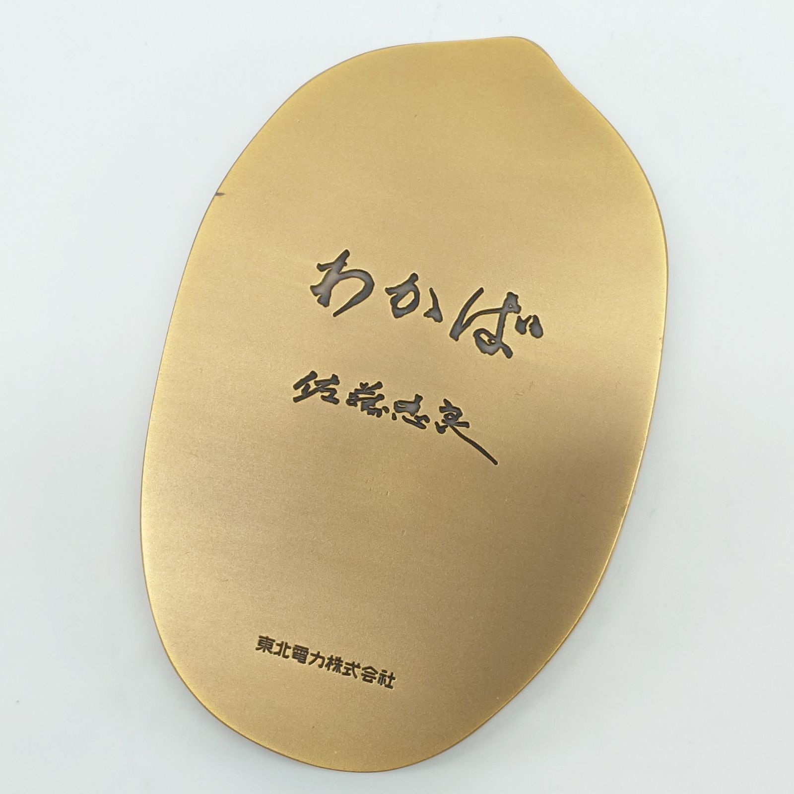 わかば 佐藤忠良 作 ブロンズ レリーフ メダル ケース付 東北電力 創立