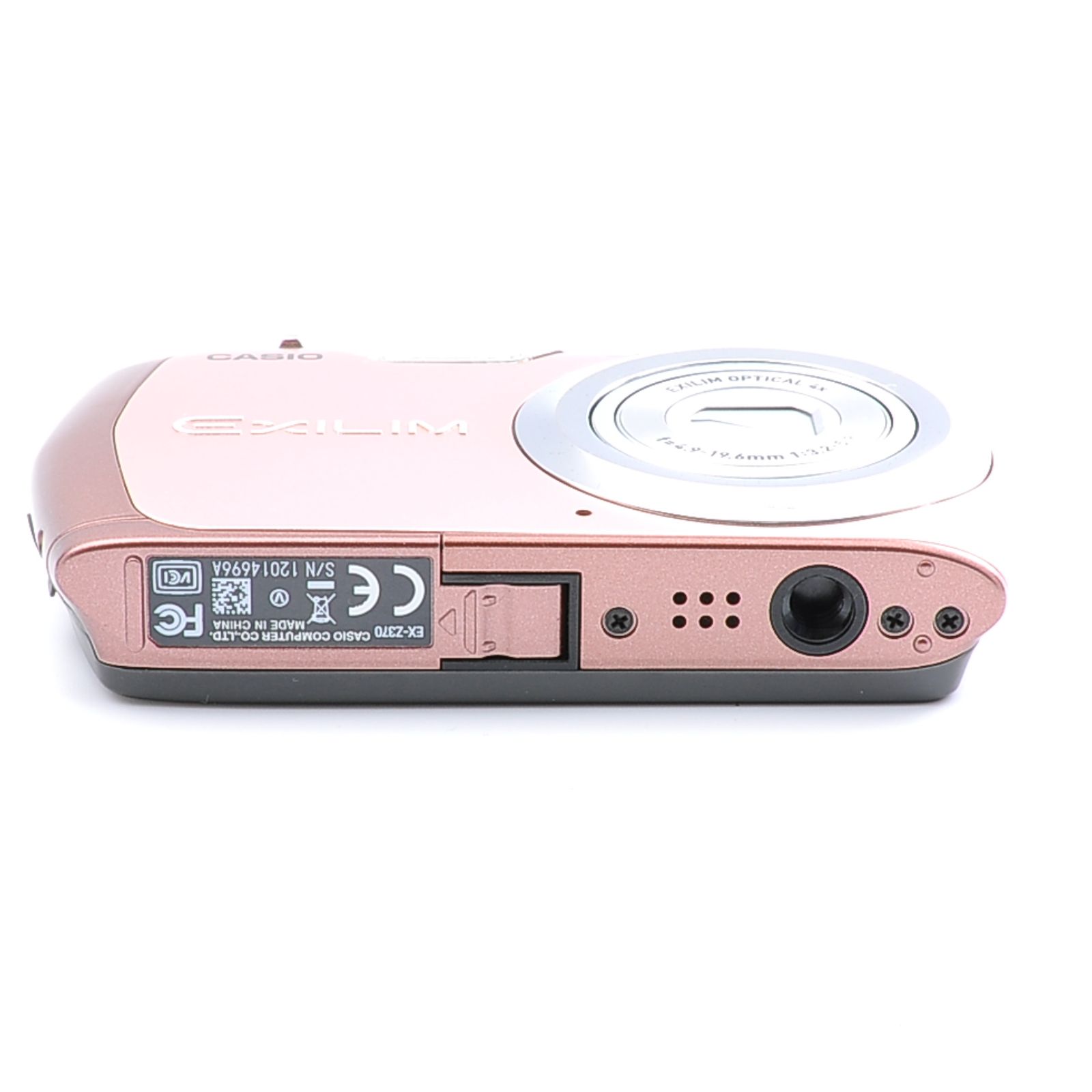 CASIO EXILIM EX-Z370 ピンク コンパクトデジタルカメラ 動作確認済み
