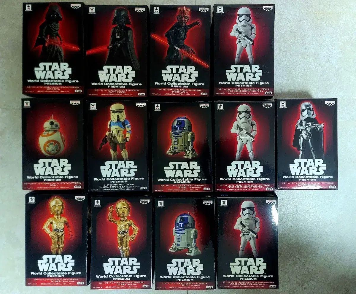 バンプレスト スター・ウォーズ WCF フィギュア まとめ売り - メルカリ
