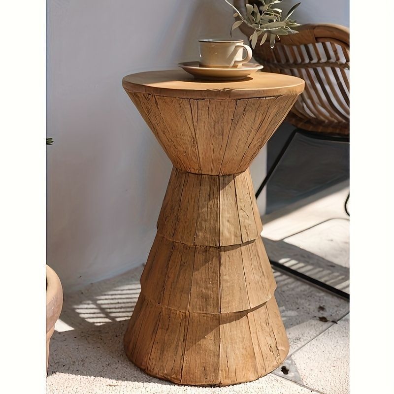 サイドテーブル ナチュラル 机 モダン ベッドサイドテーブル ソファテーブル 天然素材調 シンプル おしゃれ リビングルーム 寝室