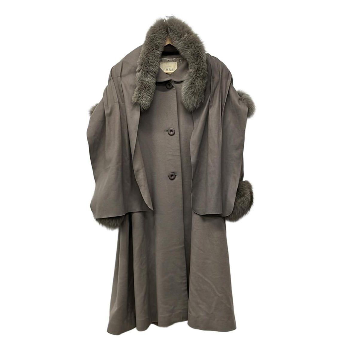 EMBA エンバ　ロングコート　カシミヤ　カシミヤ100% 高級　冬 EMBA エンバ ロングコート カシミヤ カシミヤ100% 高級 冬