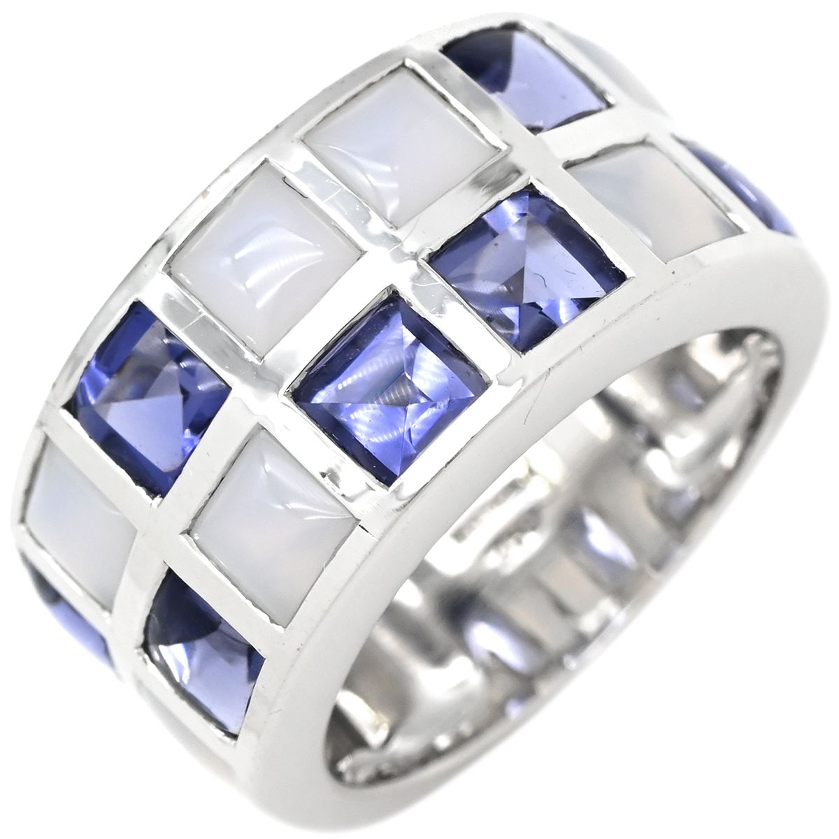 ルジアダ RUGIADA リング 指輪 アイオライト カルセドニー リング