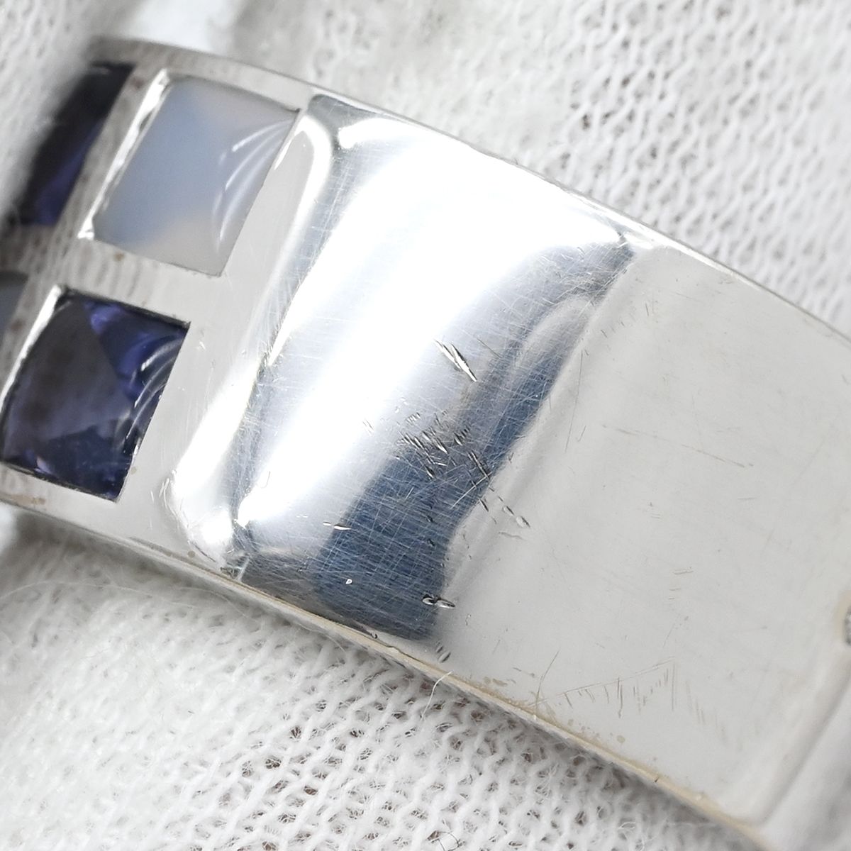 ルジアダ RUGIADA リング 指輪 アイオライト カルセドニー リング