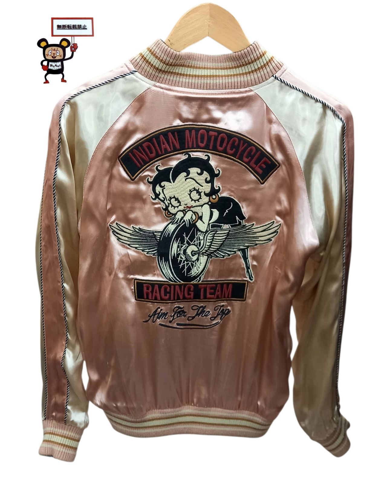 69. INDIAN MOTOCYCLE × Betty Boop リバーシブルスカジャン 【店舗