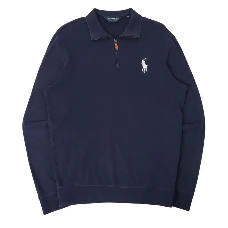 ポロ ラルフローレン ネイビー ハーフ ジップアップ スウェットシャツ