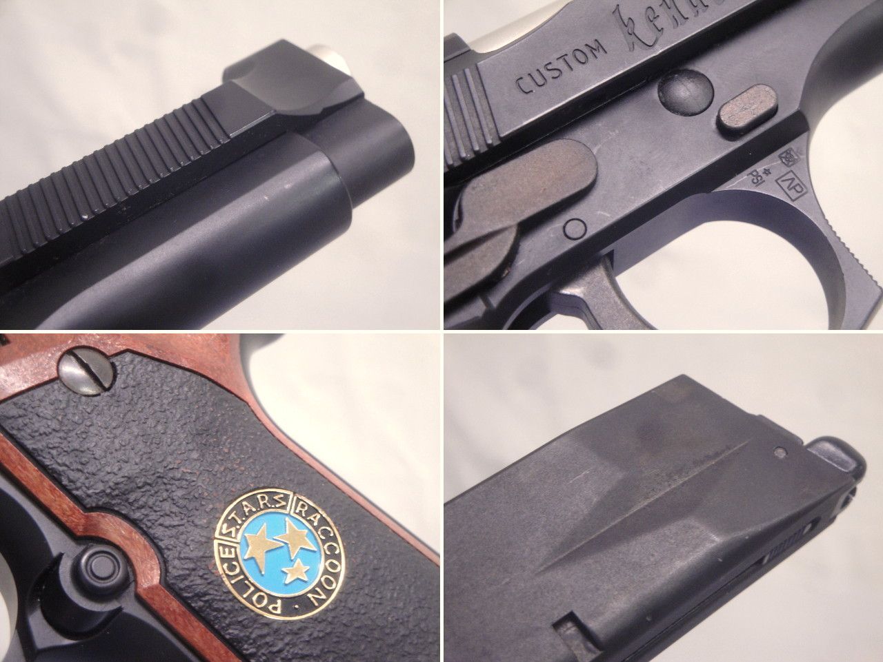 ガ*ム様 サムライエッジ M92F/S.T.A.R.S.カスタム ジルバレンタイ 東京マルイ サムライエッジ M92Fカスタム・ジルバレンタイン初回モデル