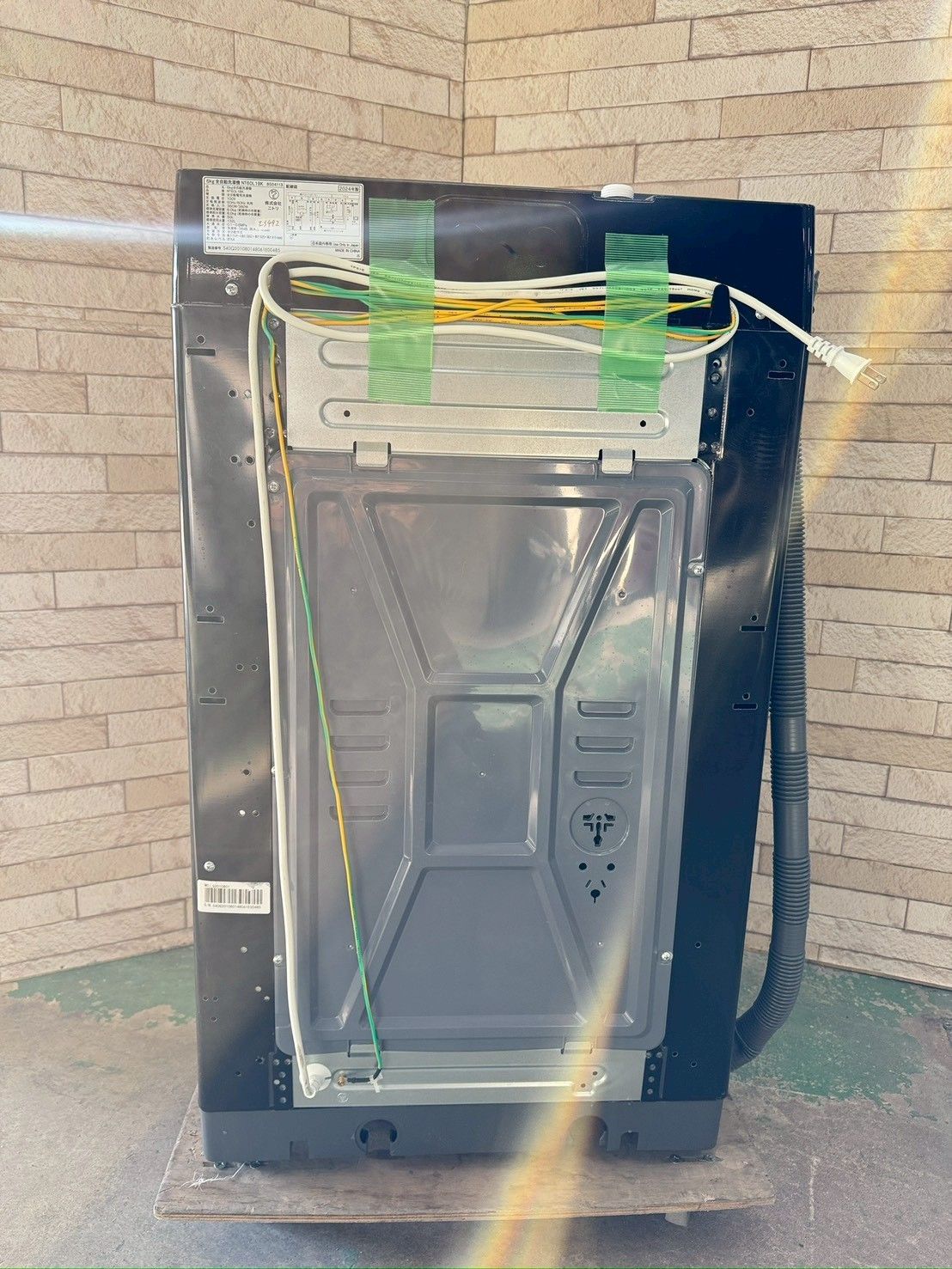 高年式】大阪送料無料☆3か月保障付き☆洗濯機☆ニトリ☆6kg☆2024年