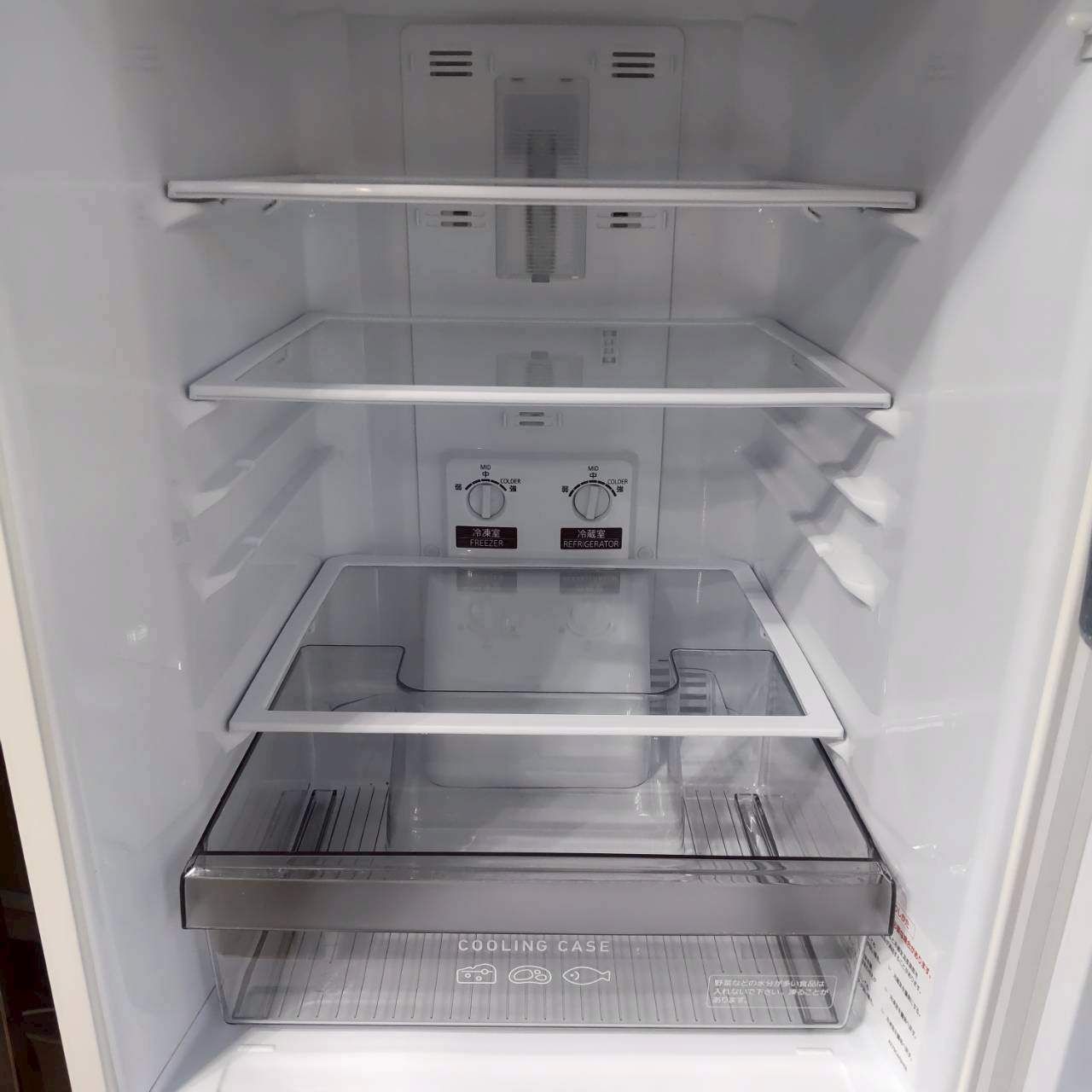 関東一円送料無料】三菱 MITSUBISHI 2ドア冷凍冷蔵庫 MR-P15G-W 146L