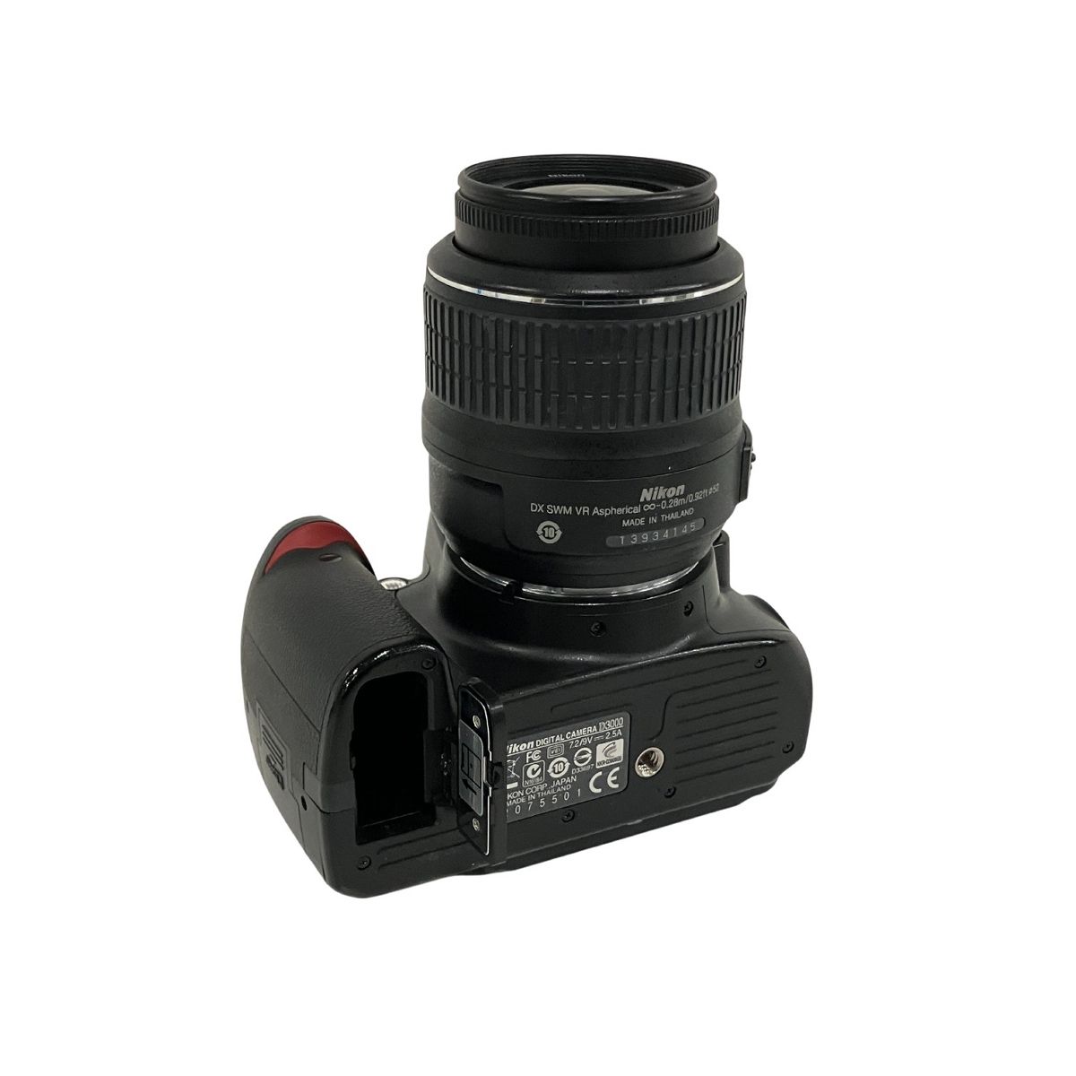Nikon D3000 DX AF-S 18-55mm VRレンズキット 現状品 Nikon D3000 ボディ AF-S DX NIKKOR 18-55mm F3.5-5.6G VR レンズ