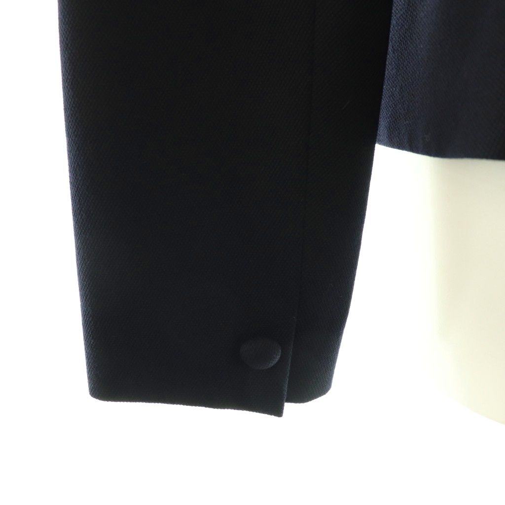 フランコフェラーロ FRANCO FERRARO ジャケット ラウンドカラー ウール