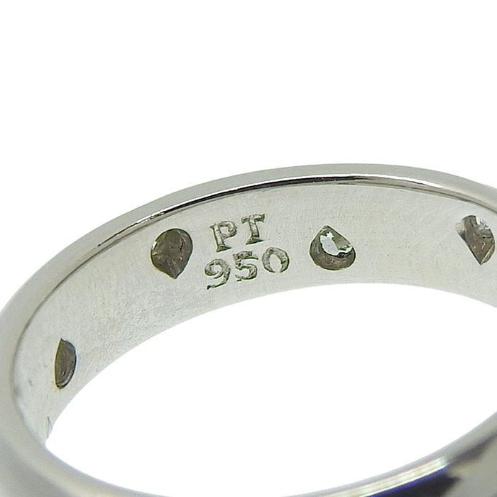 TIFFANY & Co. ティファニー ドッツ 10P ダイヤ リング Pt950 プラチナ