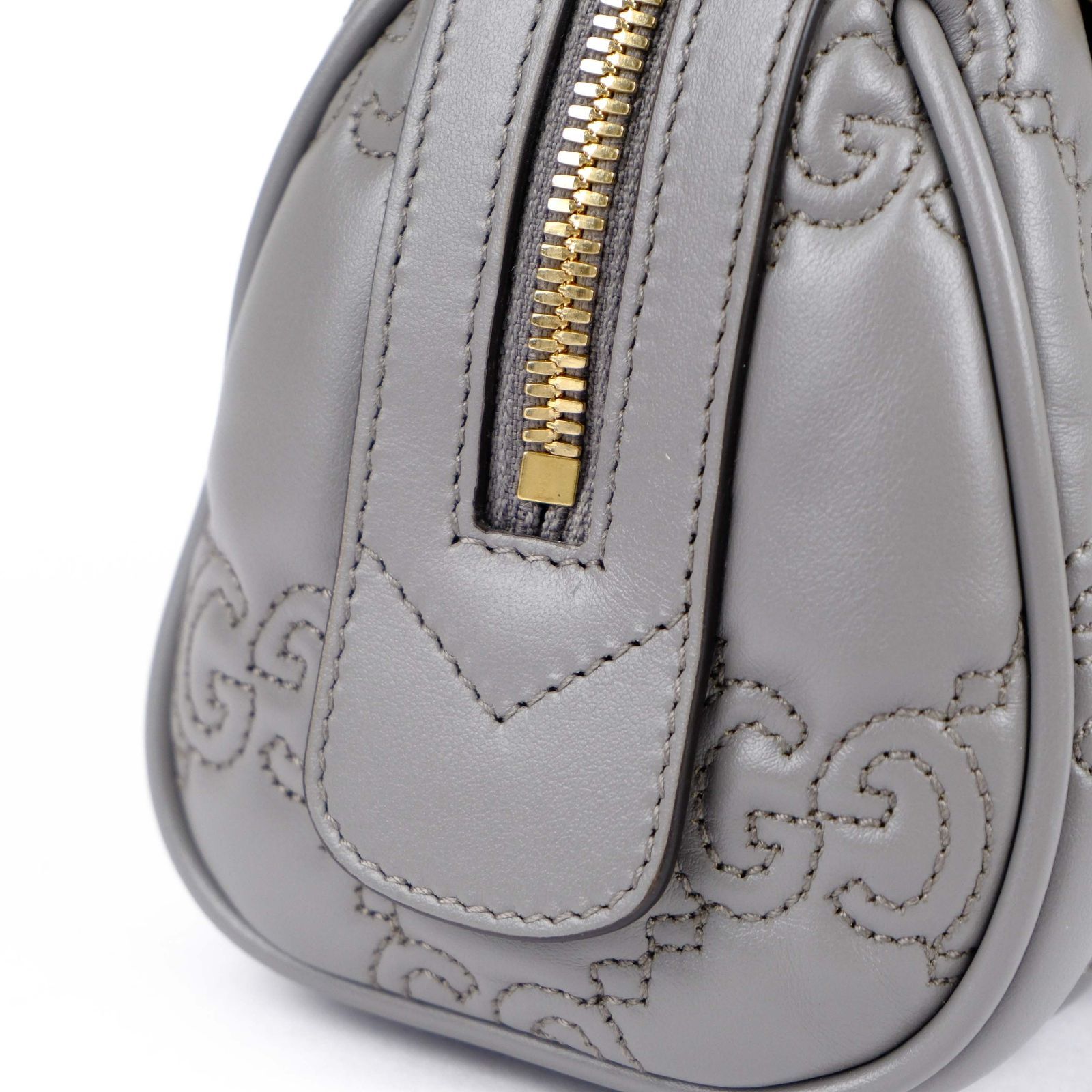 中古】【美品】グッチ GUCCI GGマトラッセ レザー 2WAYハンドバッグ