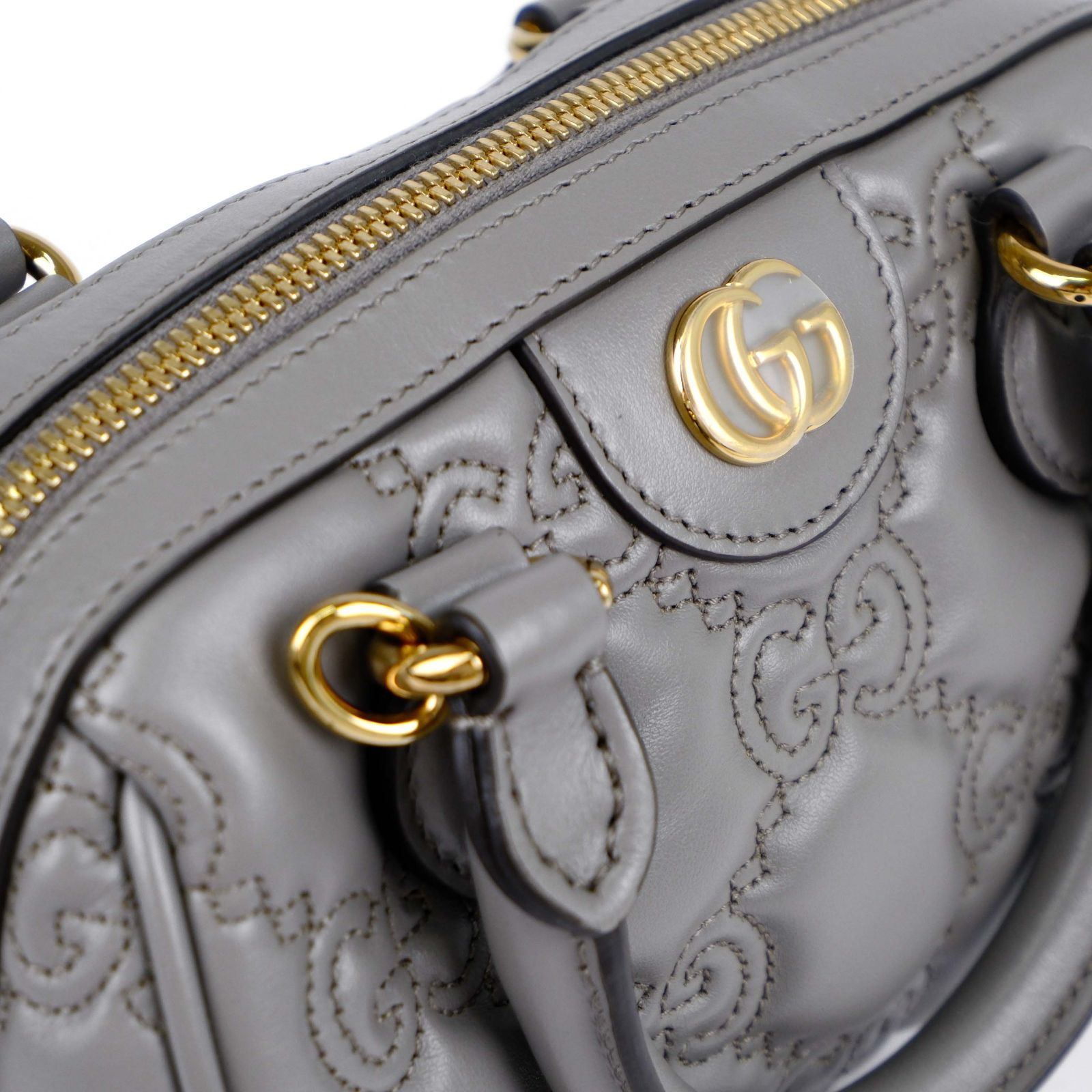 最終価格‼️】グッチ GUCCI GGマトラッセ ミニ トップハンドルバッグ 