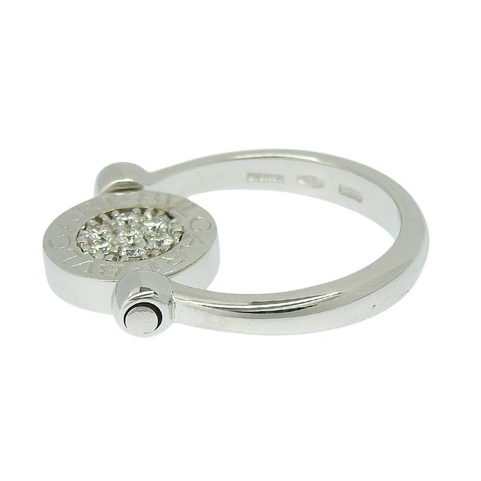 BVLGARI ブルガリ ブルガリブルガリ フリップ ダイヤ オニキス リング