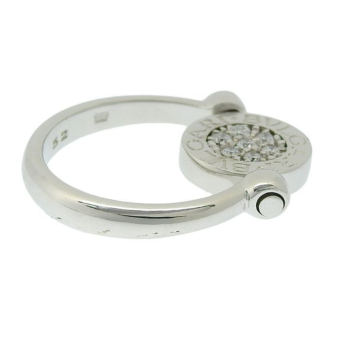 BVLGARI ブルガリ ブルガリブルガリ フリップ ダイヤ オニキス リング
