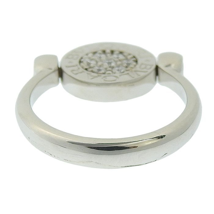 BVLGARI ブルガリ ブルガリブルガリ フリップ ダイヤ オニキス リング