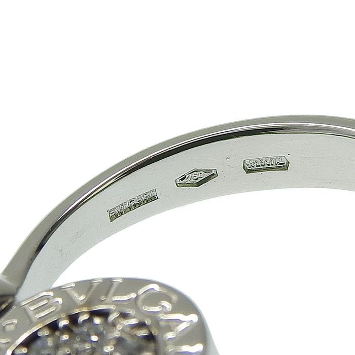 BVLGARI ブルガリ ブルガリブルガリ フリップ ダイヤ オニキス リング