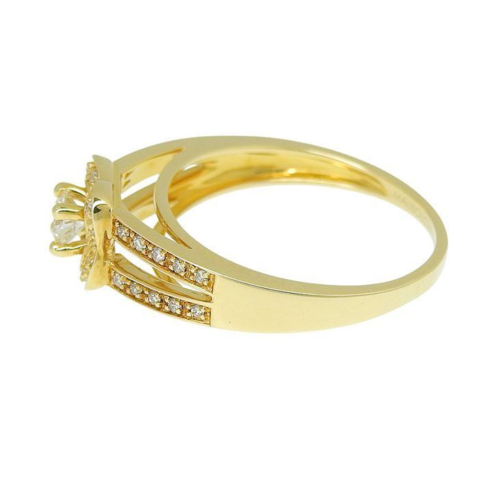 ♡ラッシー大好き娘♡様。専用・K18*ダイヤ・ルビー*デザインリング ♡ラッシー大好き娘♡様。専用・K18*ダイヤ・ルビー*デザインリング