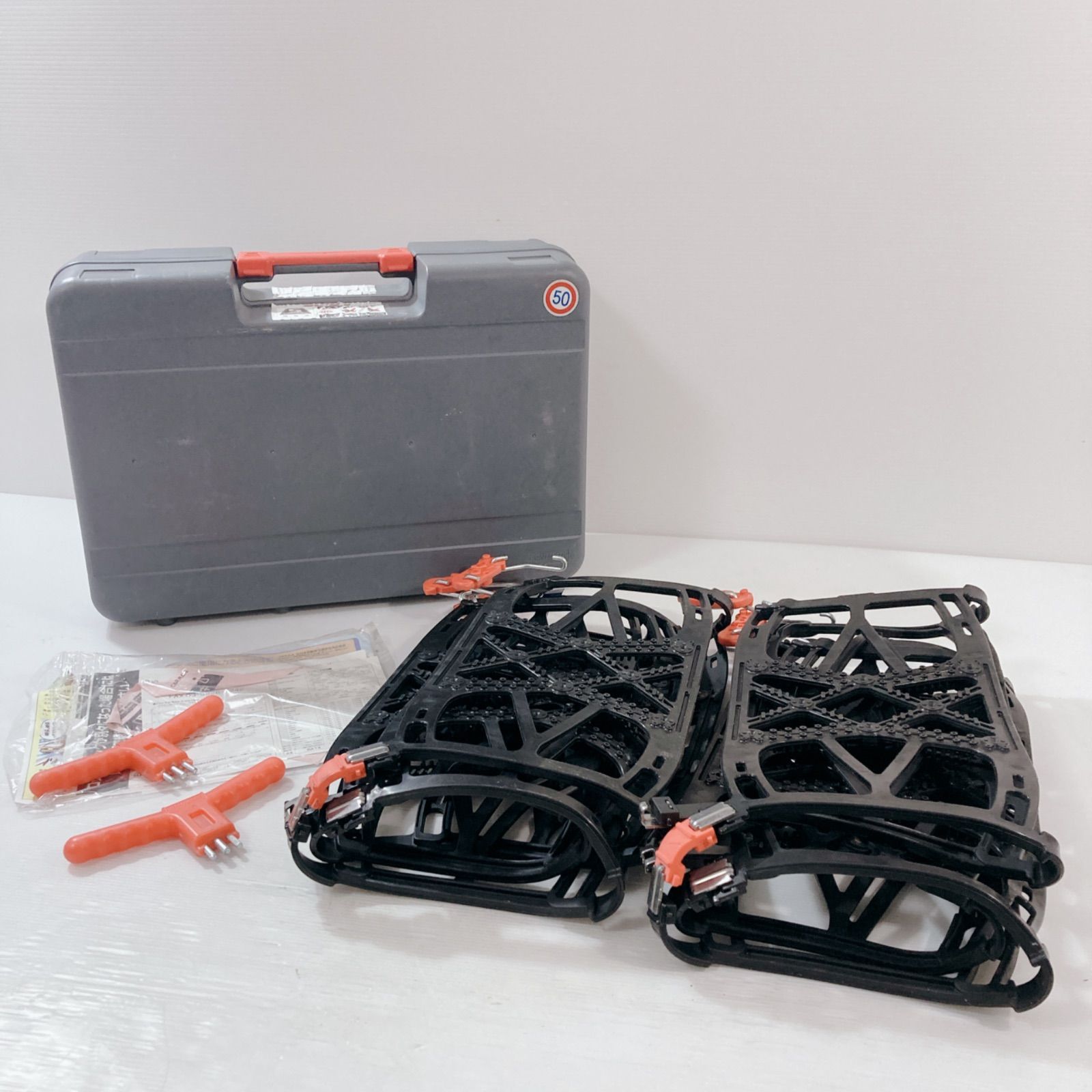 カーメイト バイアスロン セール中 非金属性タイヤチェーン BA14 滑り