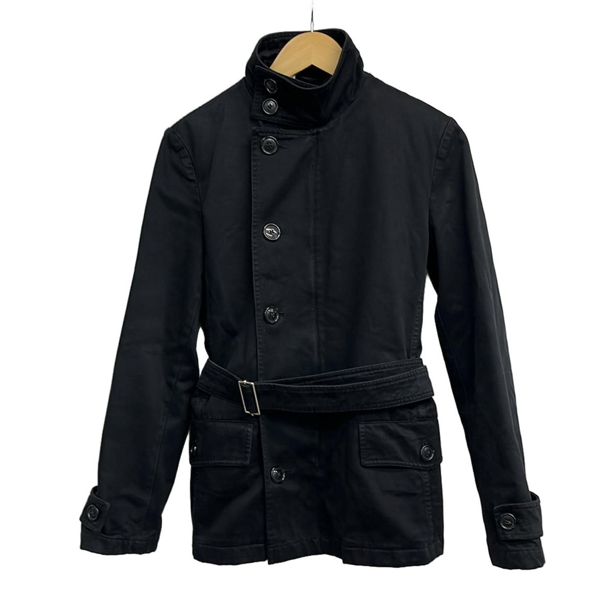 miumiu(ミュウミュウ) コート サイズS レディース - 黒 長袖/冬 - メルカリ