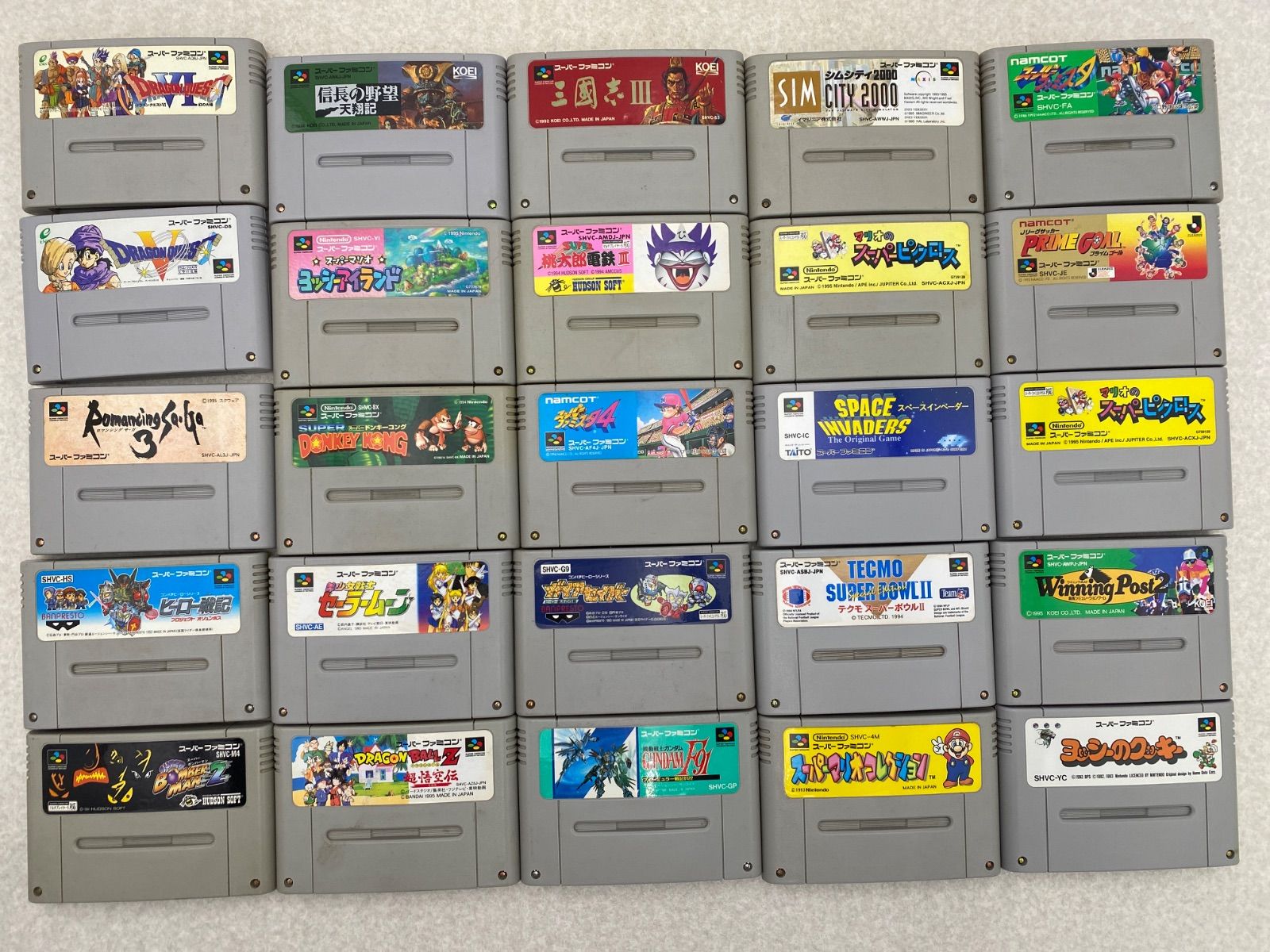 スーパーファミコンソフト まとめ売り 100点 - メルカリ