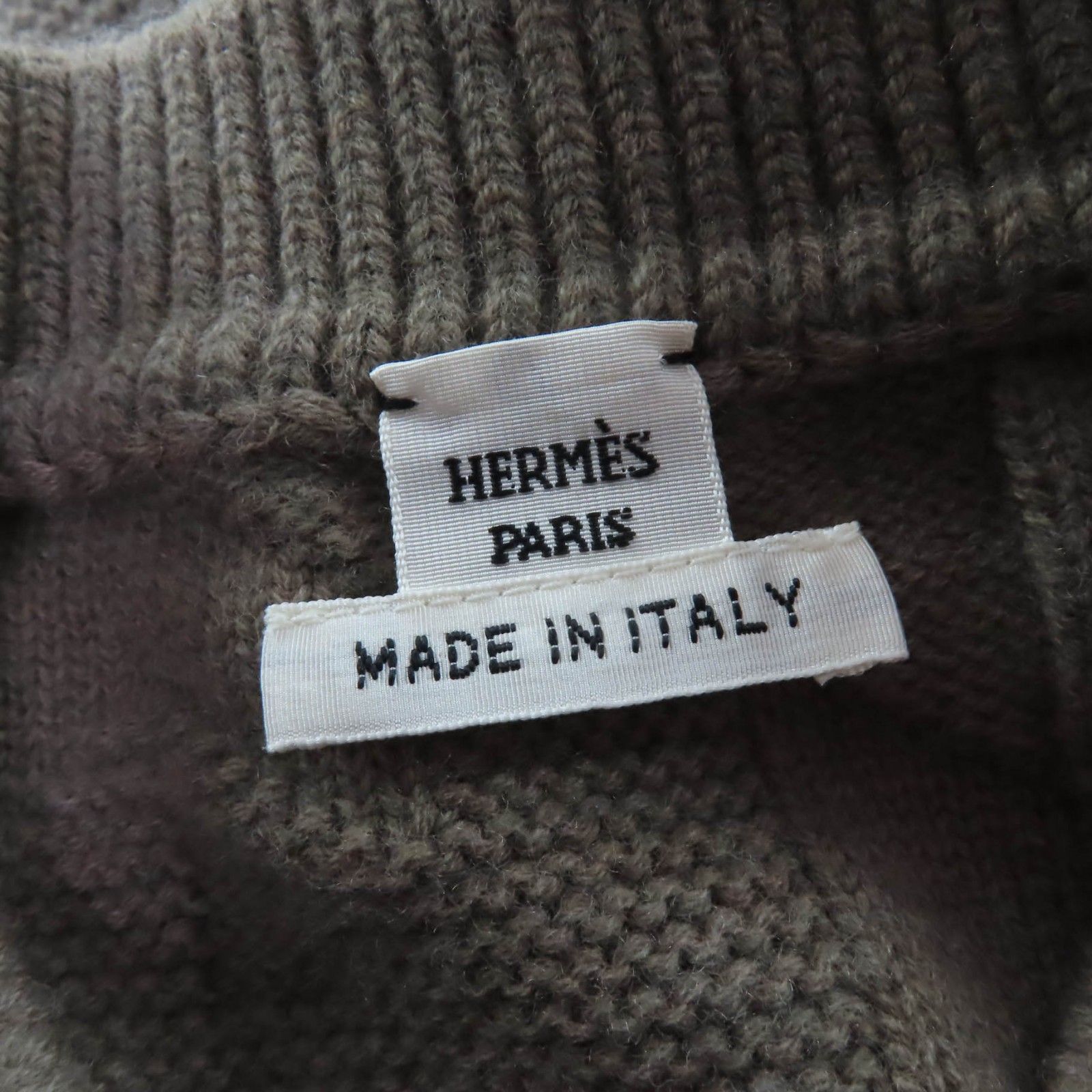未使用同様エルメス24aw Hロゴウールニット　34サイズ黒 HERMES - エルメス Hロゴ ニット 34 の通販 by vivi｜エルメスならラクマ