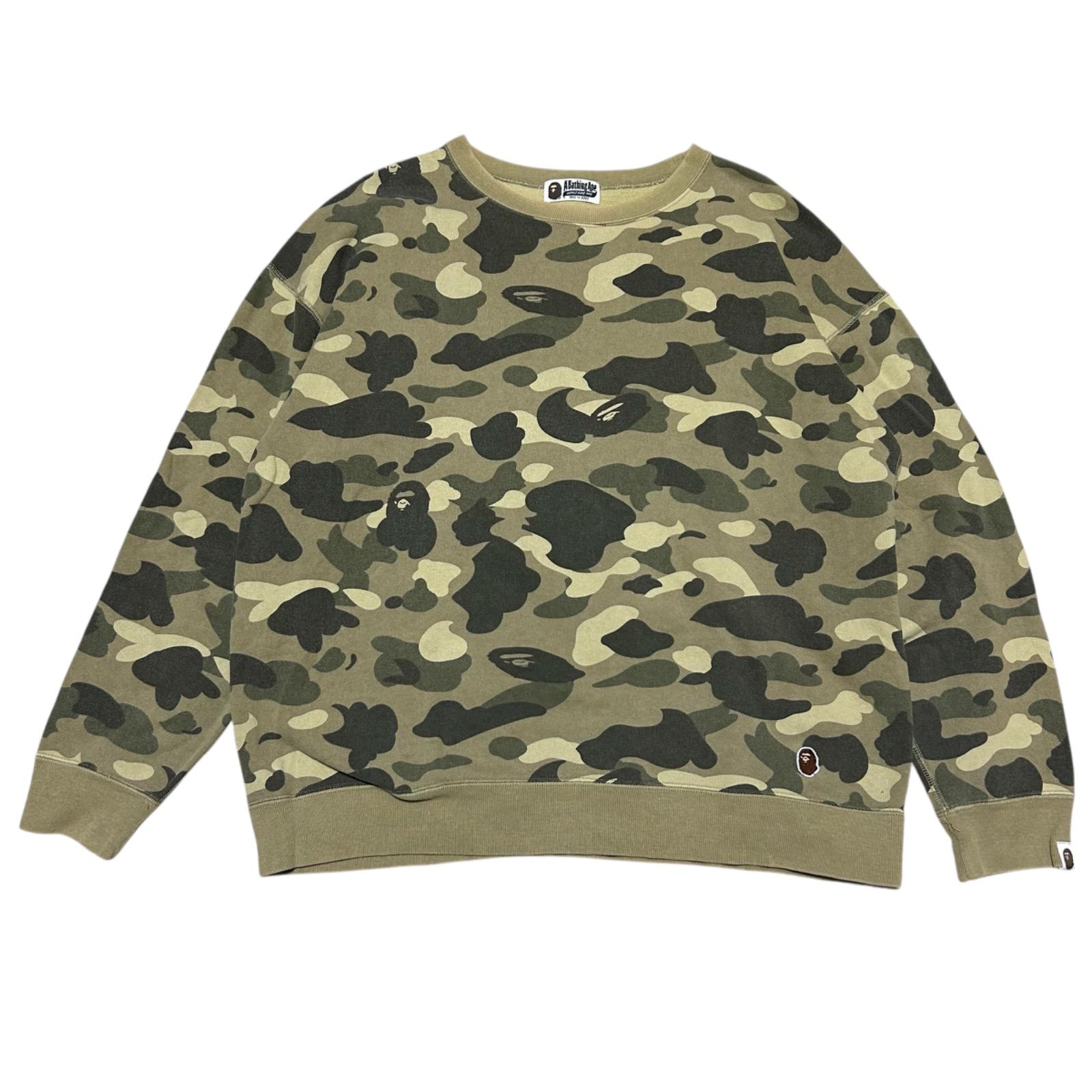 A BATHING APE カモフラージュ トレーナー 【公式通販】