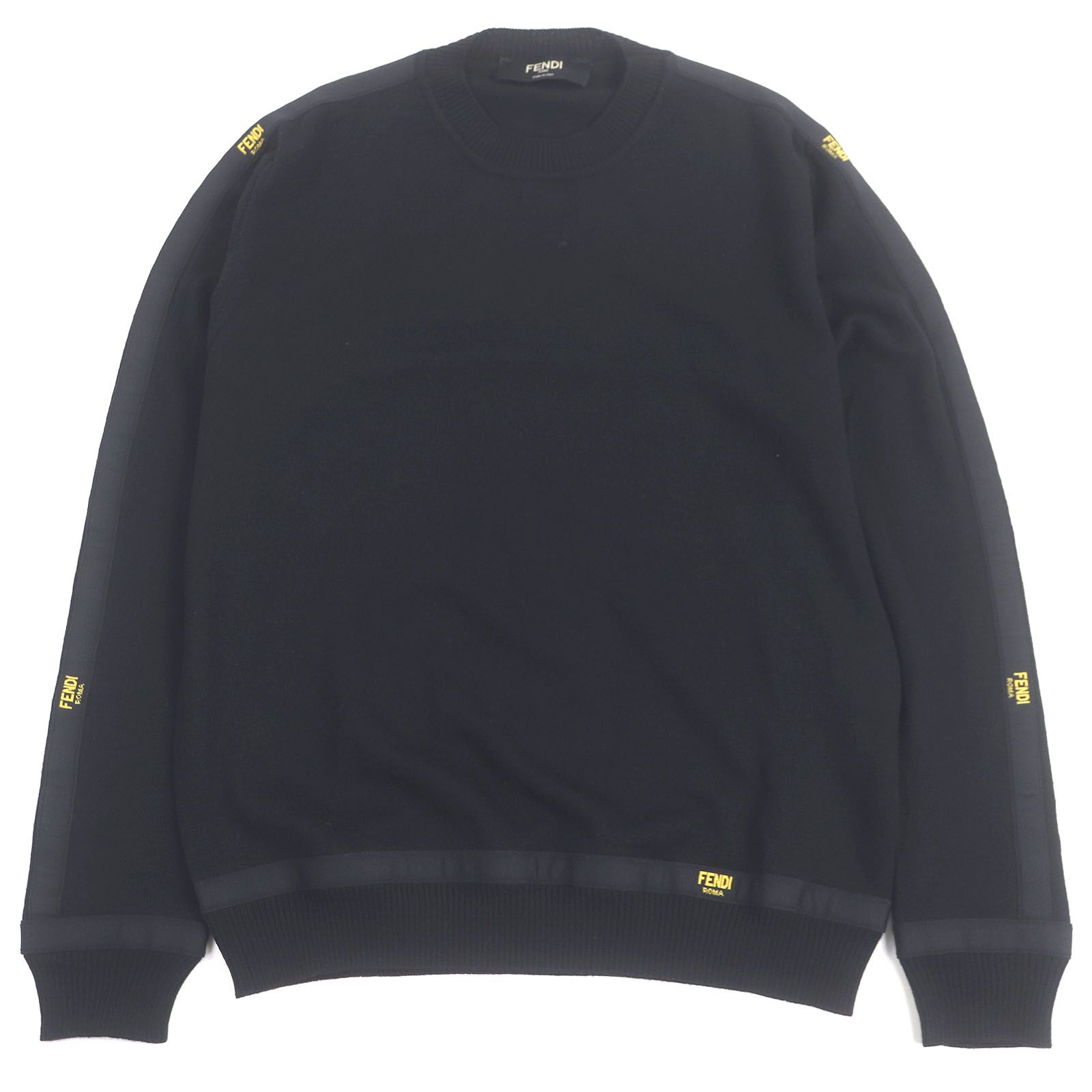 FENDI フェンディ サマーニット メンズ サイズ46 美品　クリーニング済 FENDI フェンディ サマーニット メンズ サイズ46 美品 クリーニング済