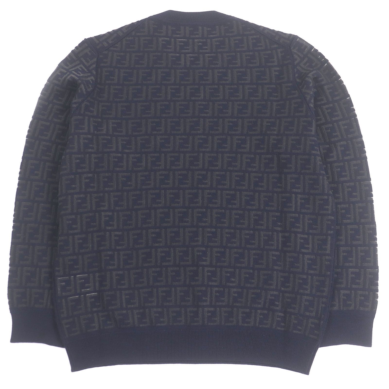 極美品□FENDI フェンディ 2024年製 FZY063 FFロゴ ズッカ 総柄 薄手