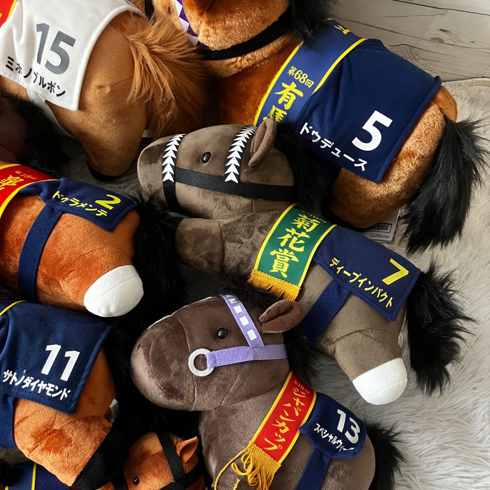 美品 サラブレッドコレクション 19点セット 競馬 有馬記念 ぬいぐるみ