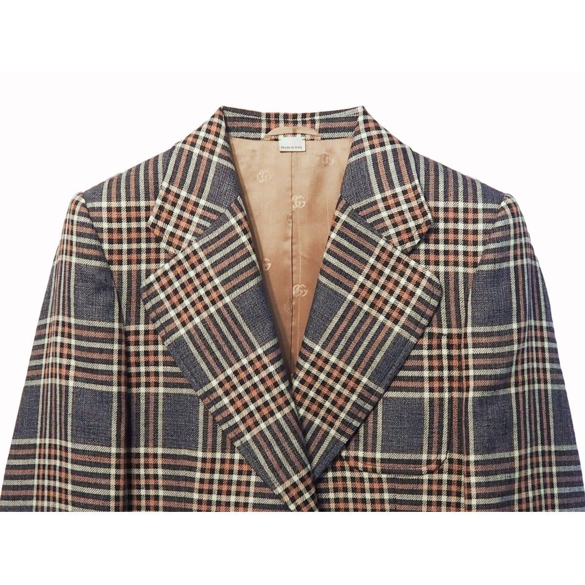 中古】GUCCI グッチ ジャケット アウター シングルブレスト カジュアル