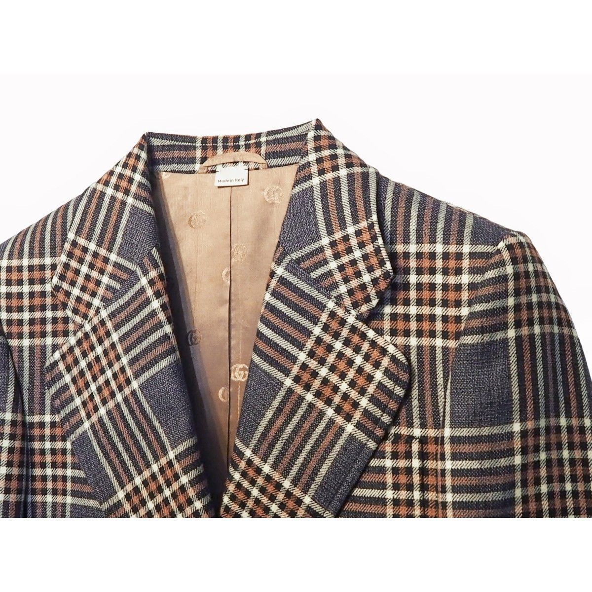 中古】GUCCI グッチ ジャケット アウター シングルブレスト カジュアル