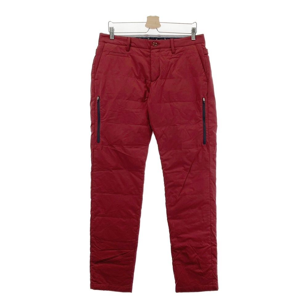 サイズ：L CALLAWAY キャロウェイ レッドレーベル ダウンパンツ レッド