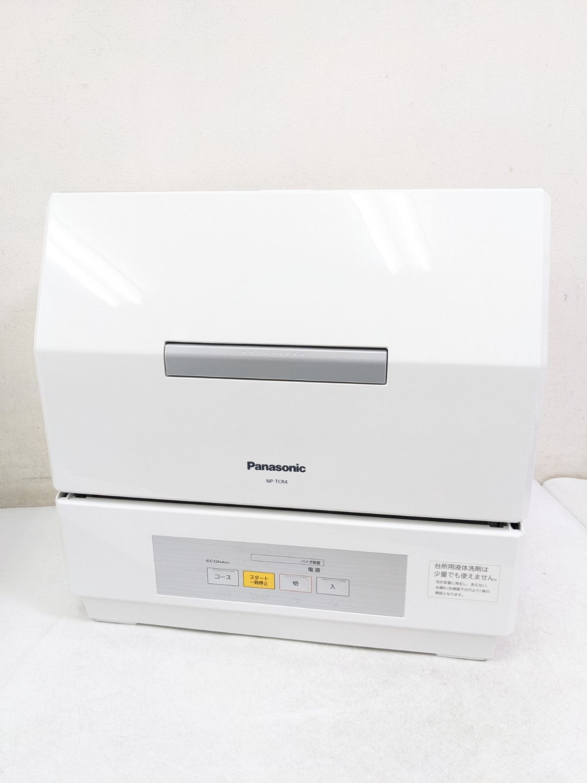 製 Panasonic NP TCR 4 W 電気食器洗い乾燥機