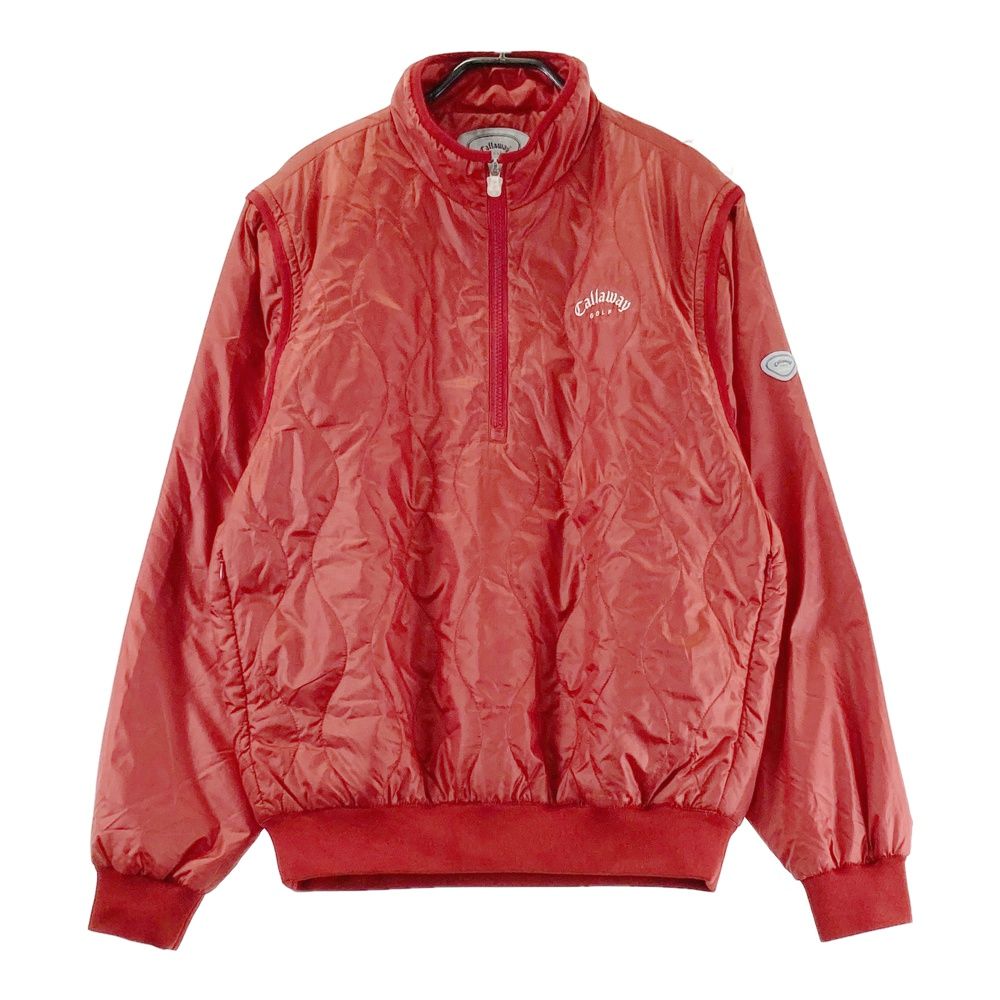 サイズ：L CALLAWAY キャロウェイ 2WAY ハーフジップ 中綿ブルゾン