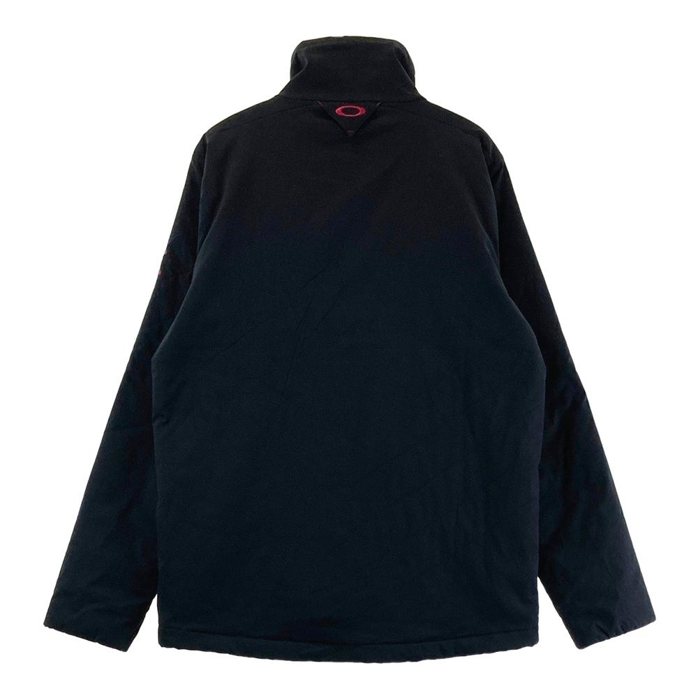 サイズ：L OAKLEY オークリー 中綿 ダブルジップジャケット スカル刺繍