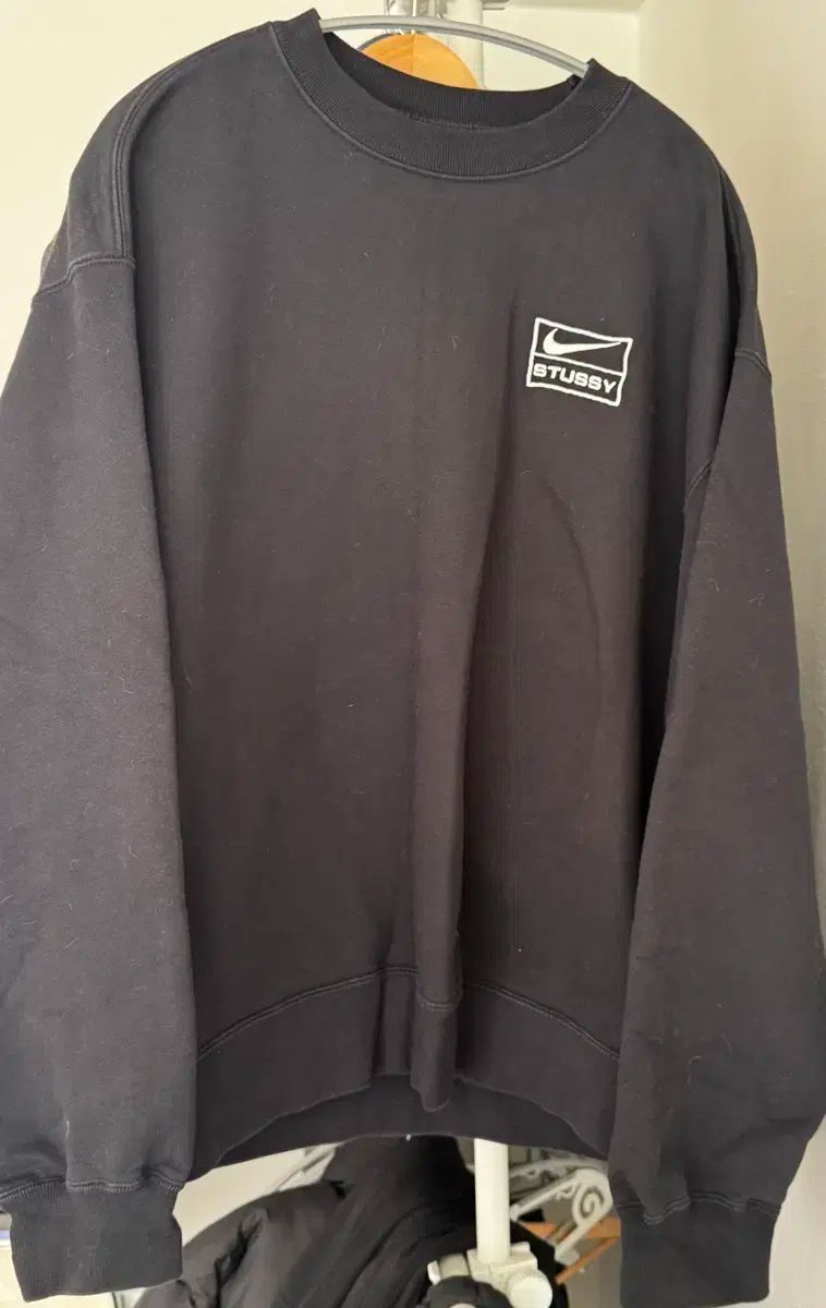 STUSSY x NIKE ブラック スウェット S - メルカリ