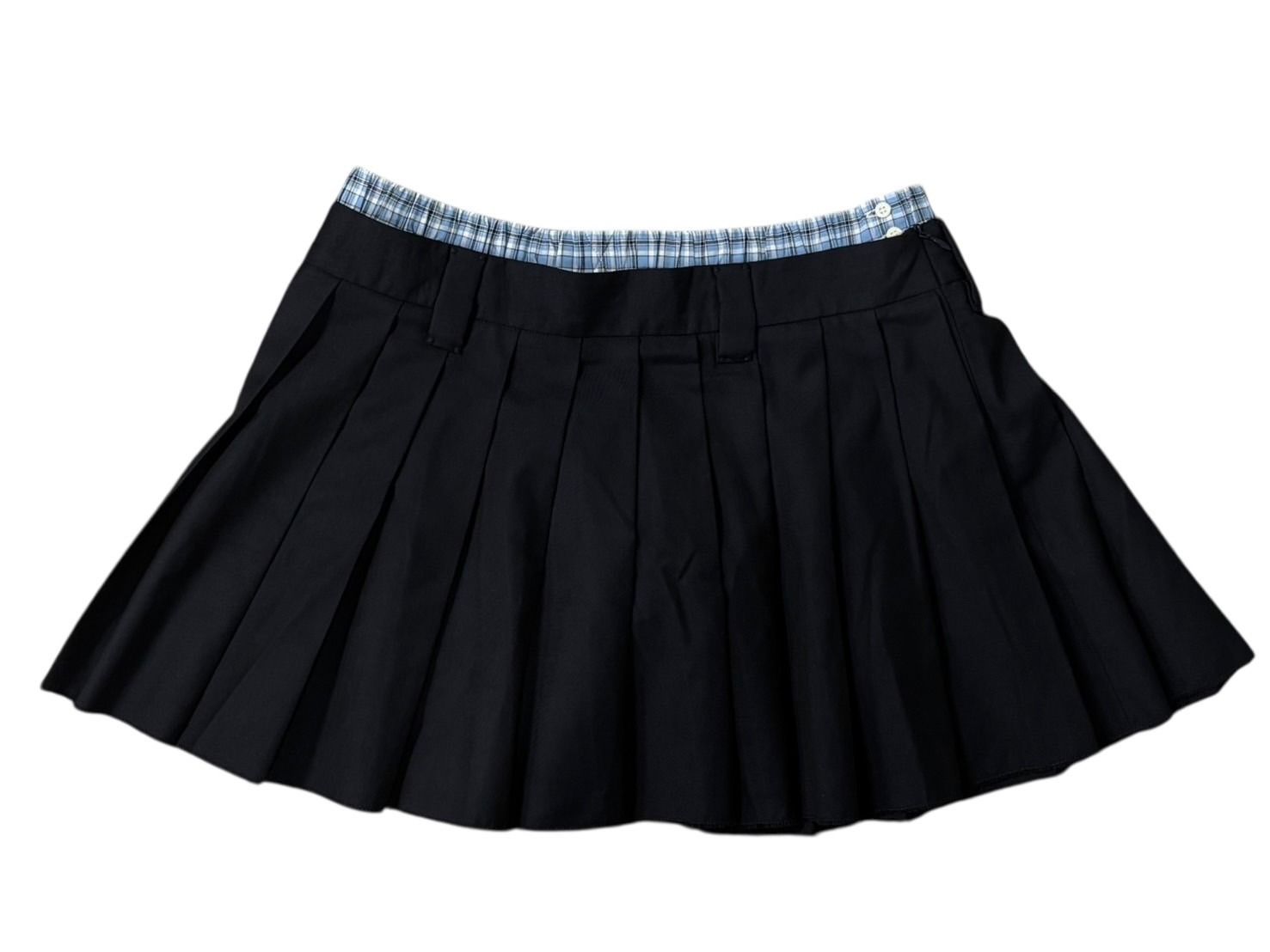miumiu 膝丈　ビッグポケットスカート　ネイビー　ミュウミュウ miumiu 膝丈 ビッグポケットスカート ネイビー ミュウミュウ