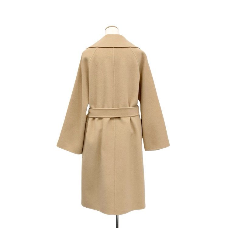 【サイズ36】MaxMara Weekend ベージュ ウールコート　カバー付 サイズ36】MaxMara Weekend ベージュ ウールコート カバー付 サイズ36