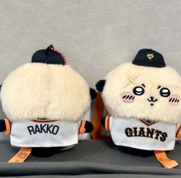 新品 ちいかわ よみうり ジャイアンツ 野球 ラッコ マスコット h36