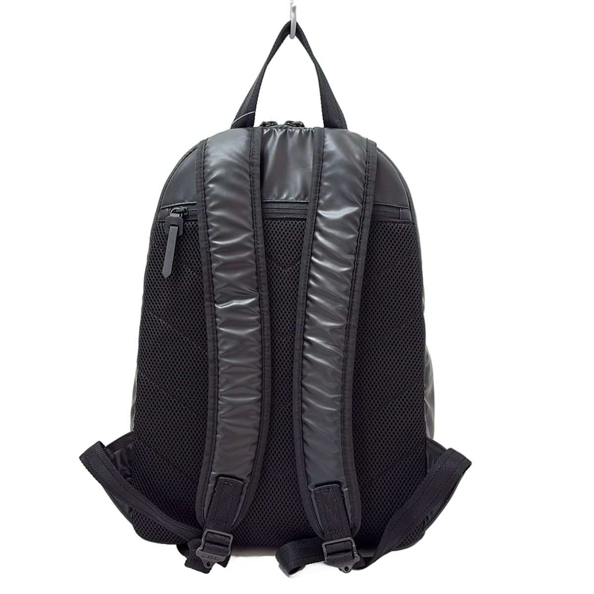 DIESEL(ディーゼル) リュックサック美品 - 黒×白 レザー - メルカリ