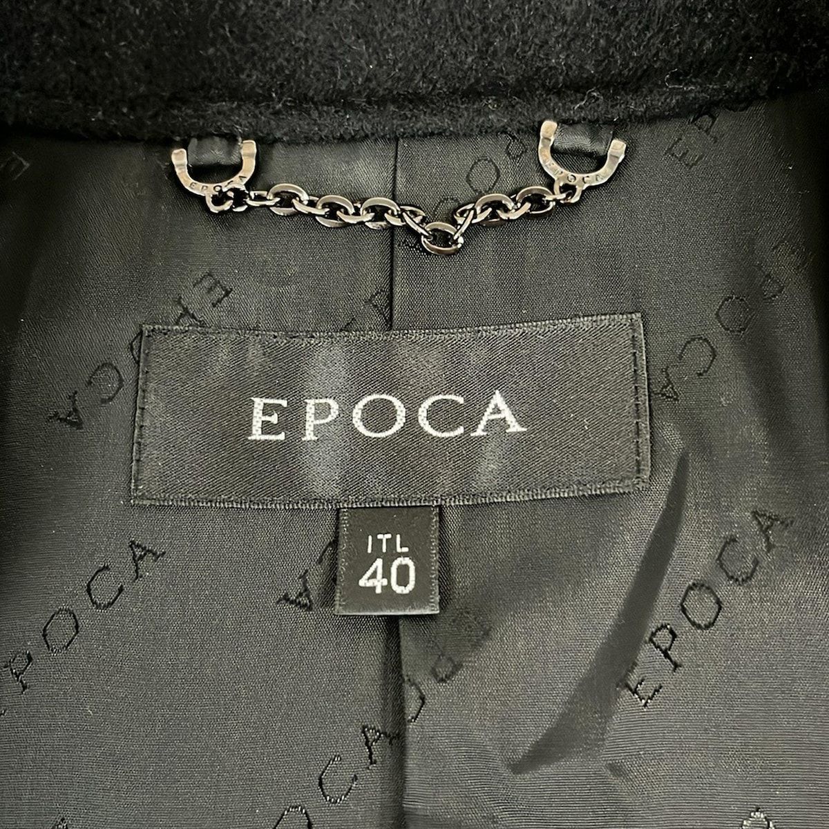 EPOCA(エポカ) コート サイズ40 M レディース - ダークネイビー 長袖