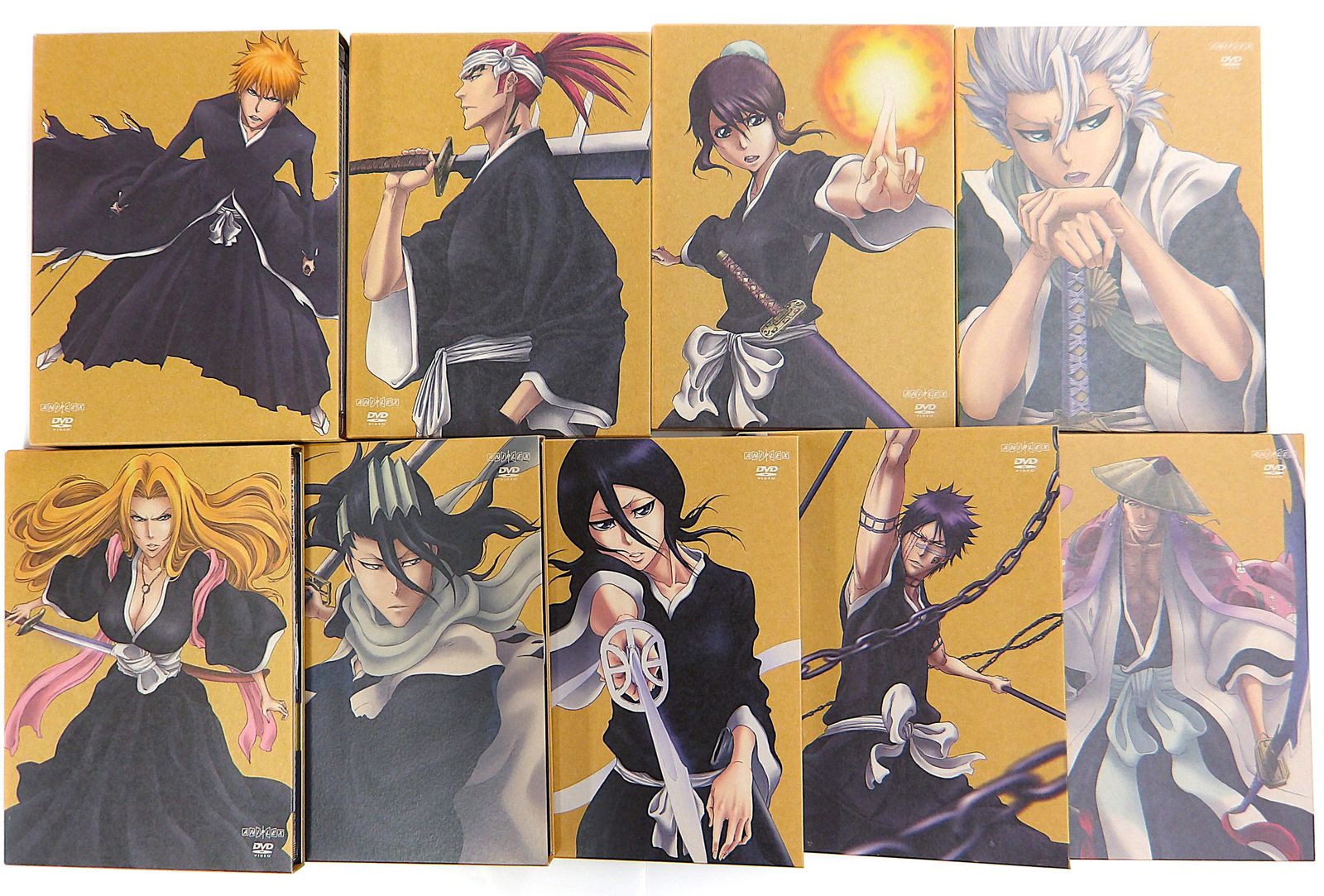 中古】 BLEACH 斬魄刀異聞篇 限定版 アニメ DV D全9巻セット - メルカリ