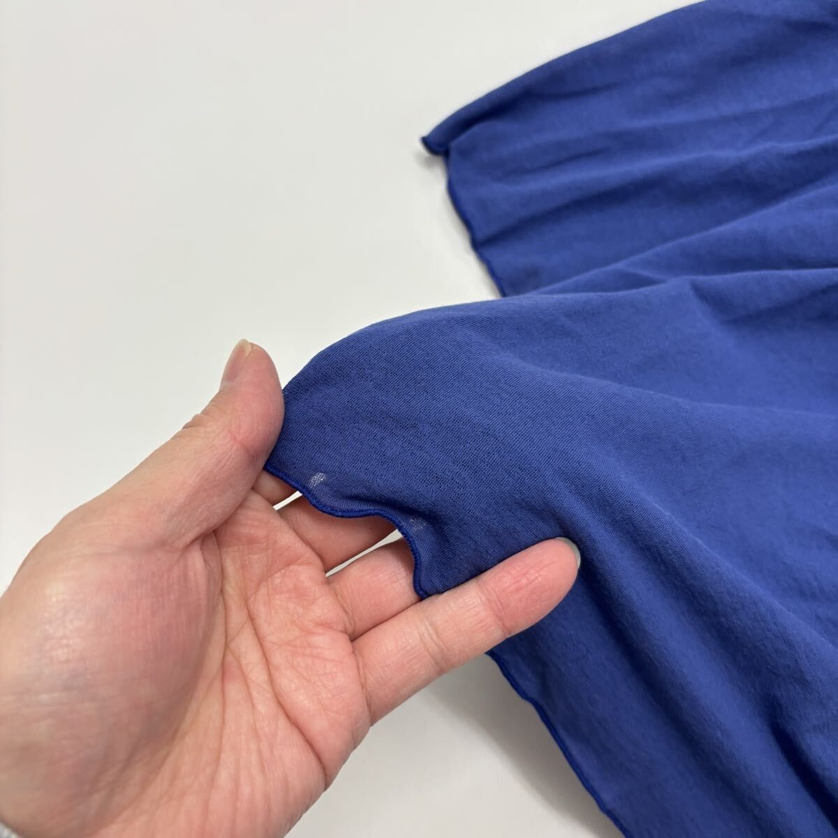 JURGEN LEHL ヨーガンレール 羽織 ロング カーディガン ブルー 系