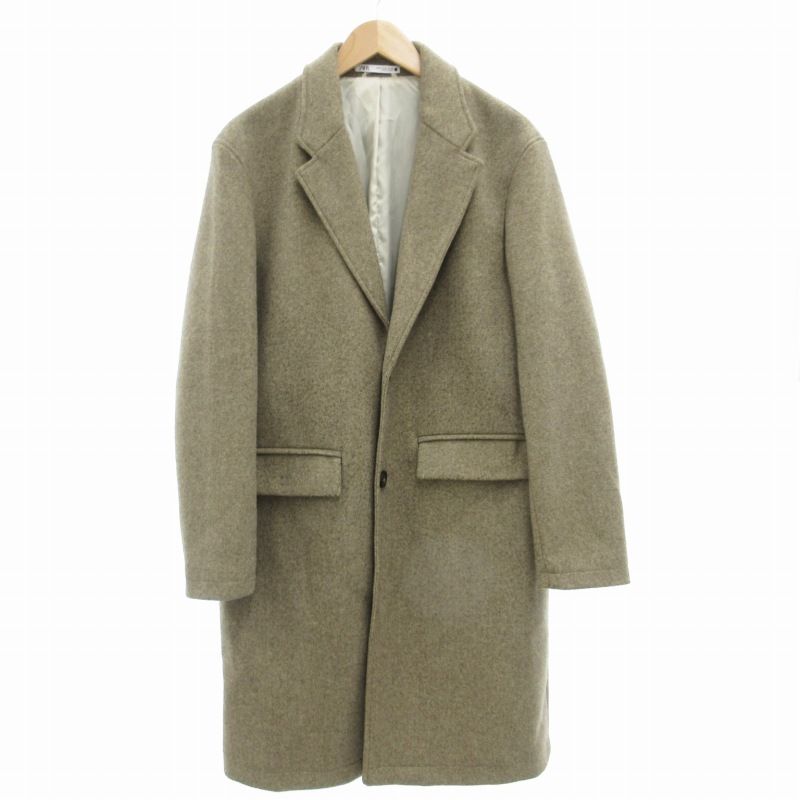 ZARA ウールブレンド チェスターコート ロングコート ZARAチェスターコート ZARA ウールブレンド チェスターコート ロング
