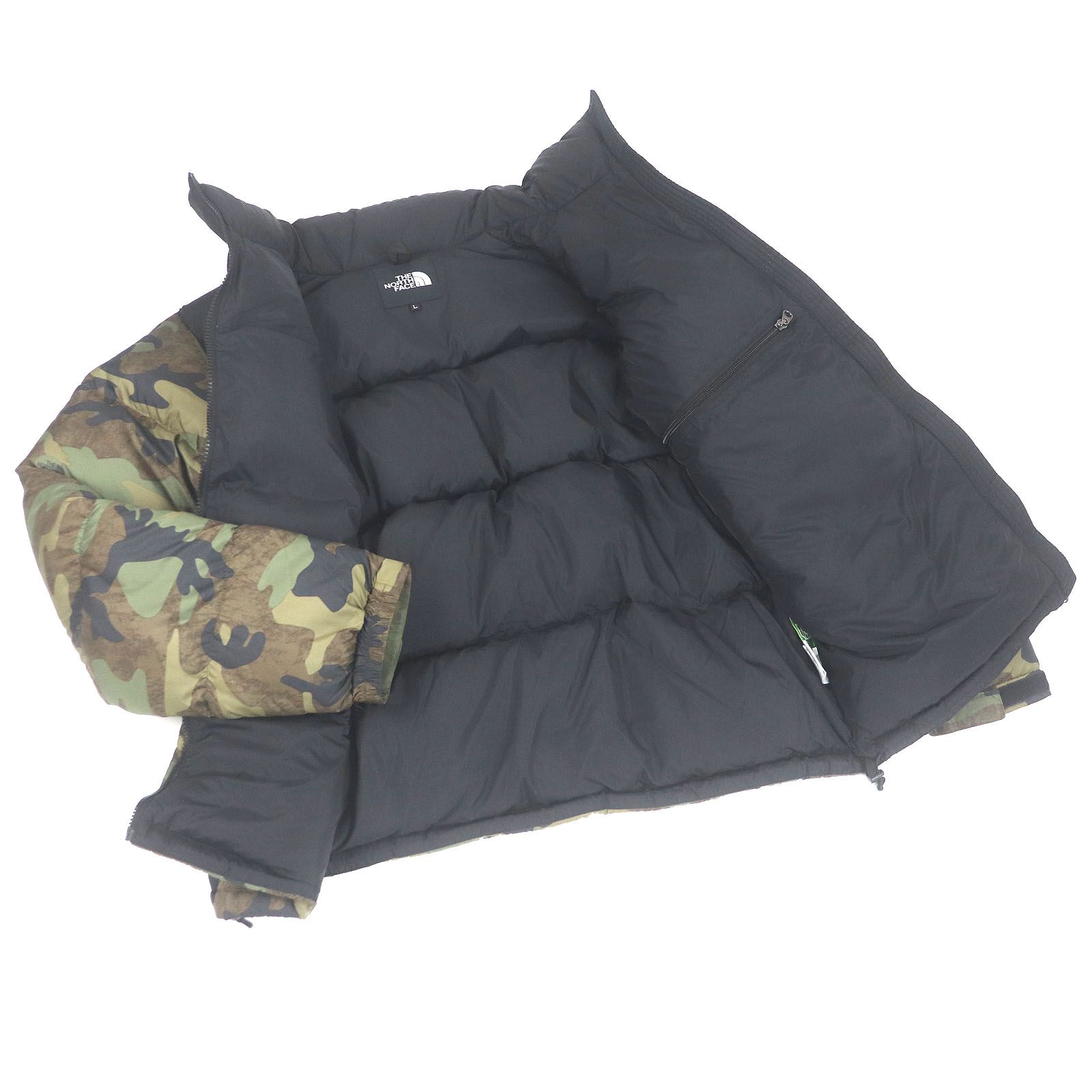 美品　THE NORTH FACE エレバスダウンジャケット　カモフラ 楽天市場】古着 THE NORTH FACE ノースフェイス ND91644 カモフラ 長袖