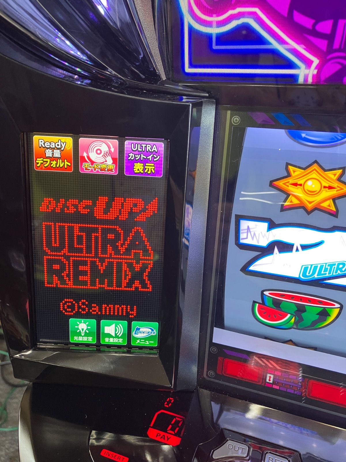 スマスロ実機 パチスロ L DISCUP ウルトラリミックスXR 簡易ユニット