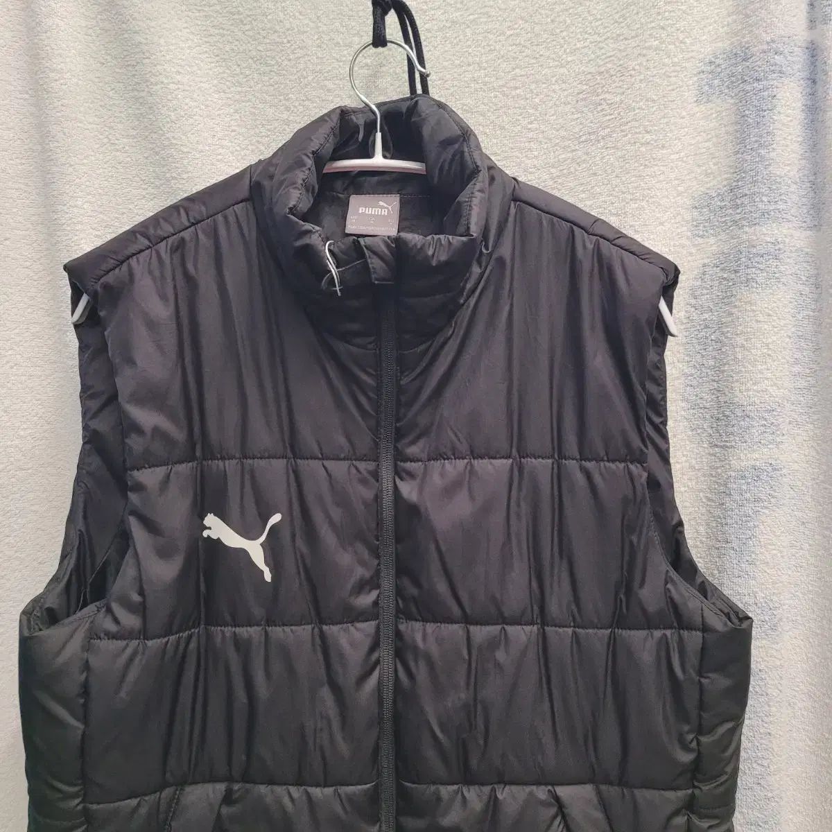 PUMA プーマ 千鳥格子 ダウンベスト ブラック PUMA プーマ 千鳥格子 ダウンベスト ブラック 【公式通販】